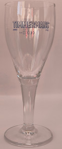 Timmerman's 33cl 2015 stemmed beer glass glass