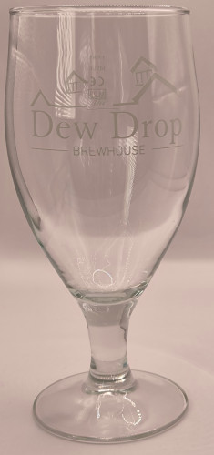 The Dew Drop 2023 pint chalice glass