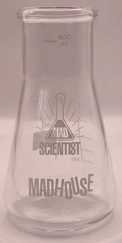 Mad Scientist MadHouse Scientific Flask 40cl beer glass