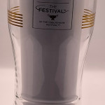 Bulmers Gold Cup 2019 pint glass glass
