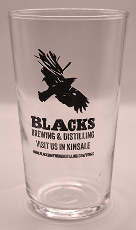 Black's of Kinsale 2023 conical pint glass