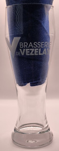 Vezelay 50cl beer glass glass
