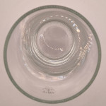 Bass conical pint glass glass