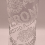 Peroni 2010 half pint glass
