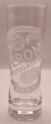 Peroni 2010 half pint glass
