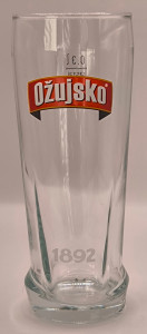 Ožujsko 30cl 2023 beer glass glass