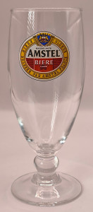 Amstel 25cl 1990s chalice glass glass