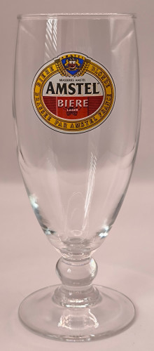 Amstel 25cl 1990s chalice glass