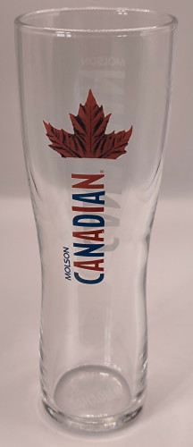 Canadian 2/3rd pint 2013 beer glass