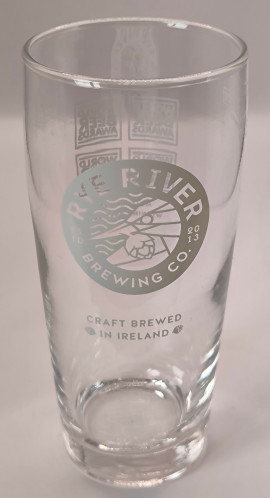 Rye River 2022 half pint glass