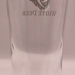 9 White Deer 2021 pint glass glass