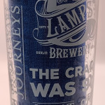 Five Lamps "The Craic Was 90" 2018 pint glass glass