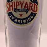 Shipyard 2018 pint glass glass