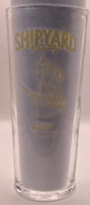 Shipyard 2018 pint glass glass