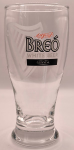 Guinness Breo 1999 pint glass glass