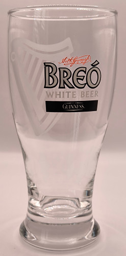 Guinness Breo 1999 pint glass