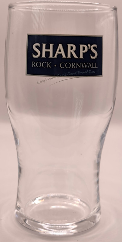 Sharp's Rock Cornwall glass