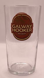 Galway Hooker 2015 pint glass glass