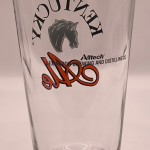 Kentucky Ale beer glass glass