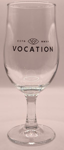 Vocation chalice glass glass