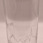 York Brewery 2017 ping glass glass