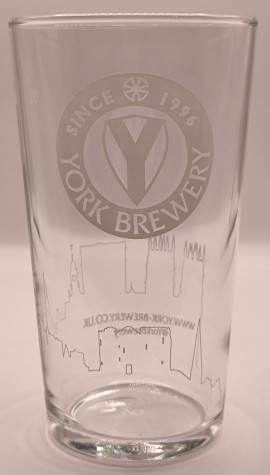 York Brewery 2017 ping glass