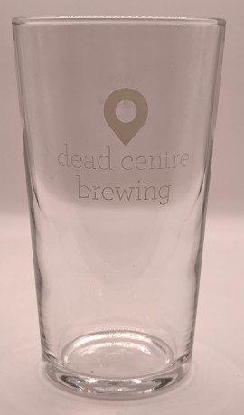 Dead Centre 2018 pint glass