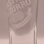 Peroni 30cl beer glass glass