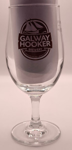 Galway Hooker 2016 half pint glass glass