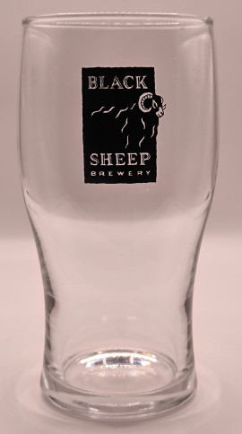 Black Sheep Brewery 2009 pint glass