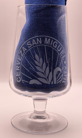 San Miquel 2014 pint glass