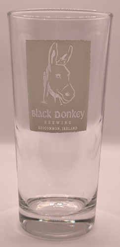 Black Donkey 2018 pint glass