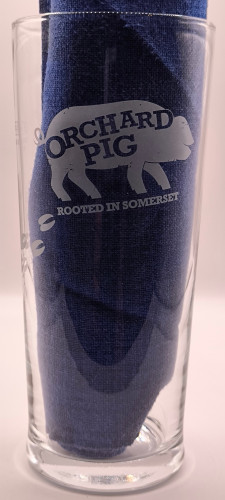 Orchard Pig 2014 pint glass