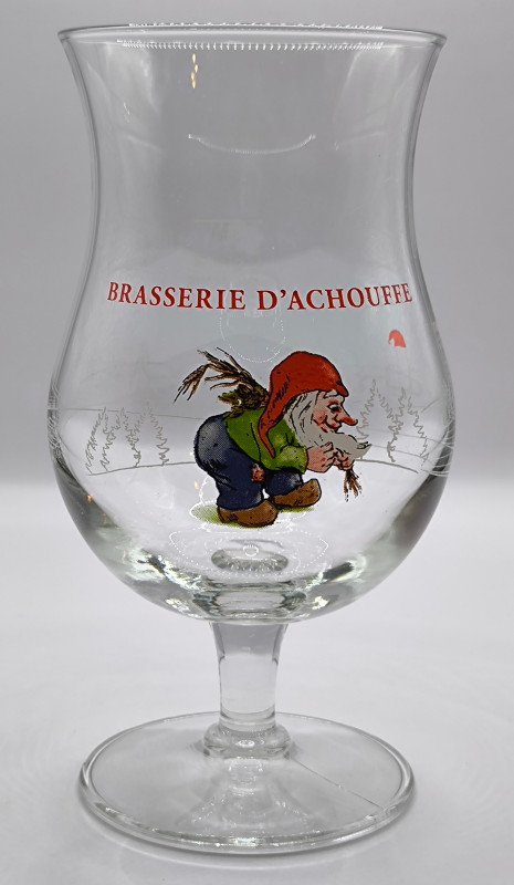 La Chouffe 2018 33cl beer glass glass