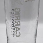 Carrig Brewing 2015 pint glass glass