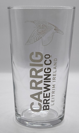 Carrig Brewing 2015 pint glass