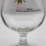 Kentucky Ale snifter glass glass