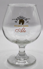 Kentucky Ale snifter glass glass