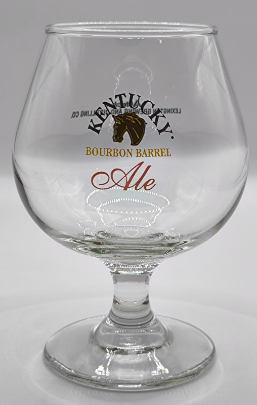 Kentucky Ale snifter glass glass