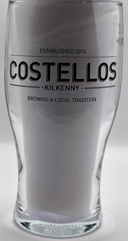 Costellos 2019 pint glass glass