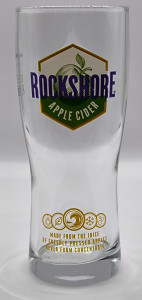 Rockshore Apple Cider 2019 half pint glass glass