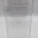 Irish Craft Beer Festival 2019 half pint plastic glass glass