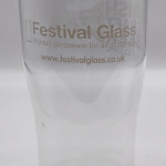 Irish Craft Beer Festival 2019 half pint plastic glass glass