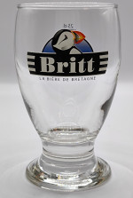 Britt 25cl beer glass glass