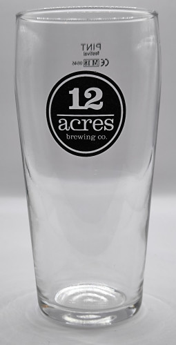 12 Acres 2018 pint glass