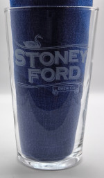 Stoney Ford 2017 pint glass glass