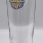 Messina half pint beer glass glass