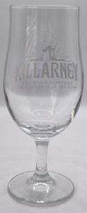 Killarney 25cl beer glass glass