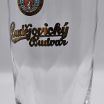 Budvar 50cl beer glass glass