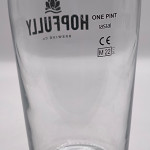 Hopfully 2022 pint glass glass